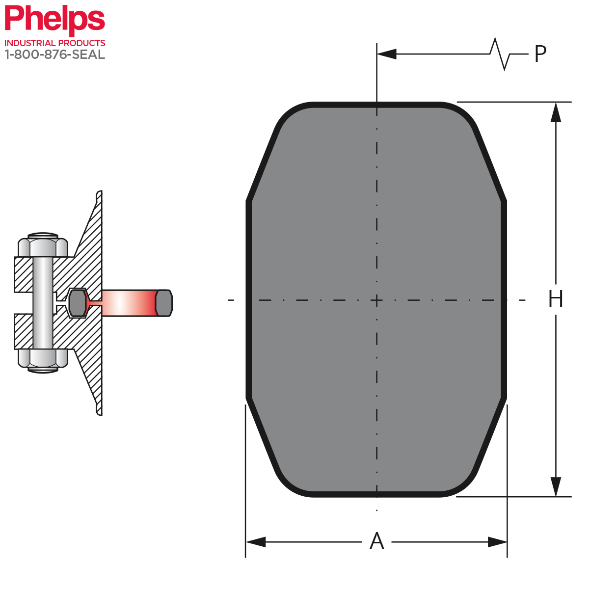 Octogonal R-Type Ring Joint Gasket | Style 9211 | Phelps