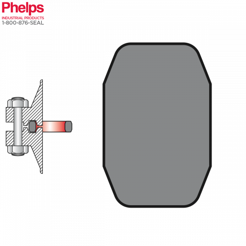 Phelps Style 9211 - R-Type Octogonal Ring Joint Gasket Phelps Style 9211 - R-Type Octogonal Ring Joint Gasket