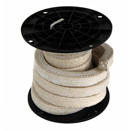 Phelps Style 3010 - Ramie PTFE Braided Compression Packing with PTFE Suspensoid, Marine Braided Packing