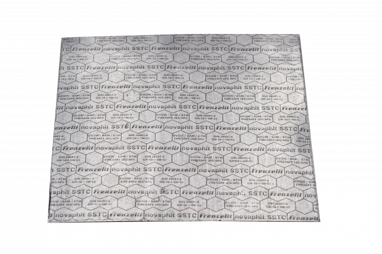 Phelps Style 7505 - Novaphit SSTC Stainless Steel Inserted Flexible Graphite Sheet