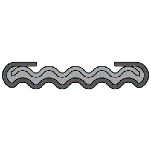 Phelps Style 9323 - Double Jacketed Corrugated Metal Gaskets
