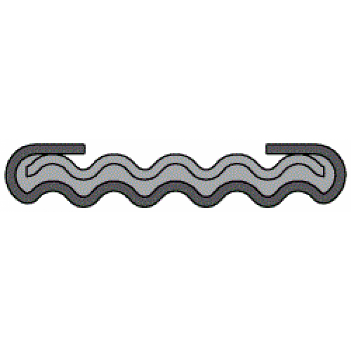Phelps Style 9323 - Double Jacketed Corrugated Metal Gaskets Phelps Style 9323 - Double Jacketed Corrugated Metal Gaskets