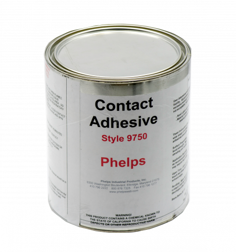 Phelps Style 9750 - Contact Cement, Industrial Grade Adhesive
