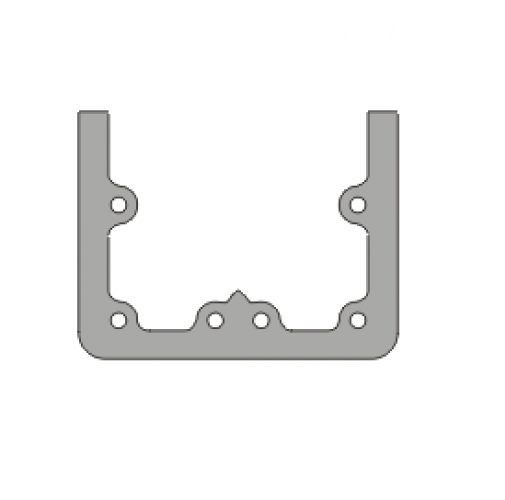 Phelps Style 1304 - waterjet Cut One Piece custom gasket